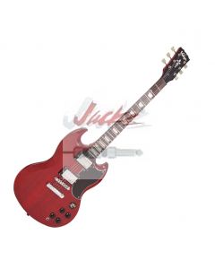 Vintage Reissued VS6 Electric Guitar Cherry Red