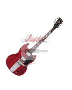 Vintage Reissued VS6VCR Vibrola Tailpiece Cherry Red or VS6VGHB Vibrola Tailpiece Gun Hill Blue